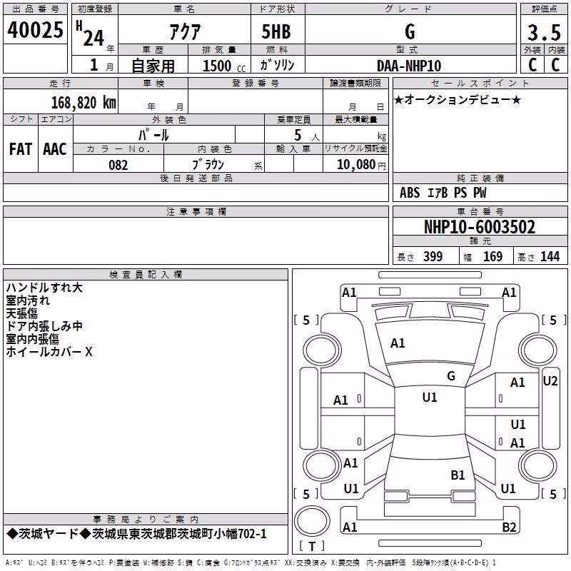 TOYOTA AQUA