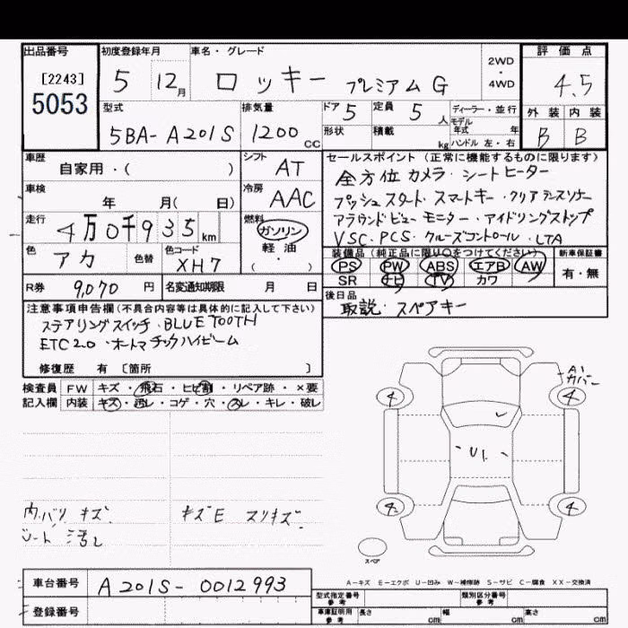 DAIHATSU ROCKY