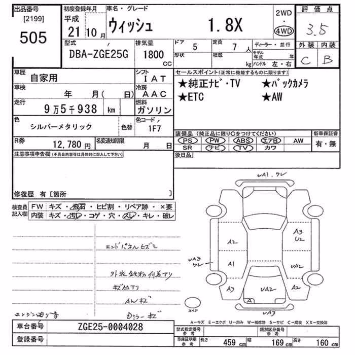 TOYOTA WISH