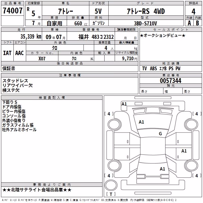 DAIHATSU ATRAI