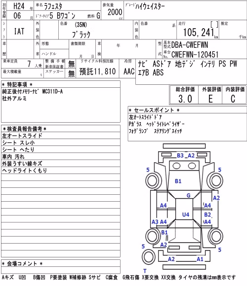 NISSAN LAFESTA