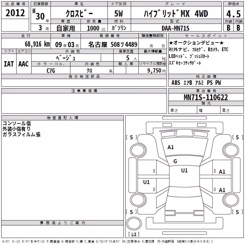 SUZUKI XBEE
