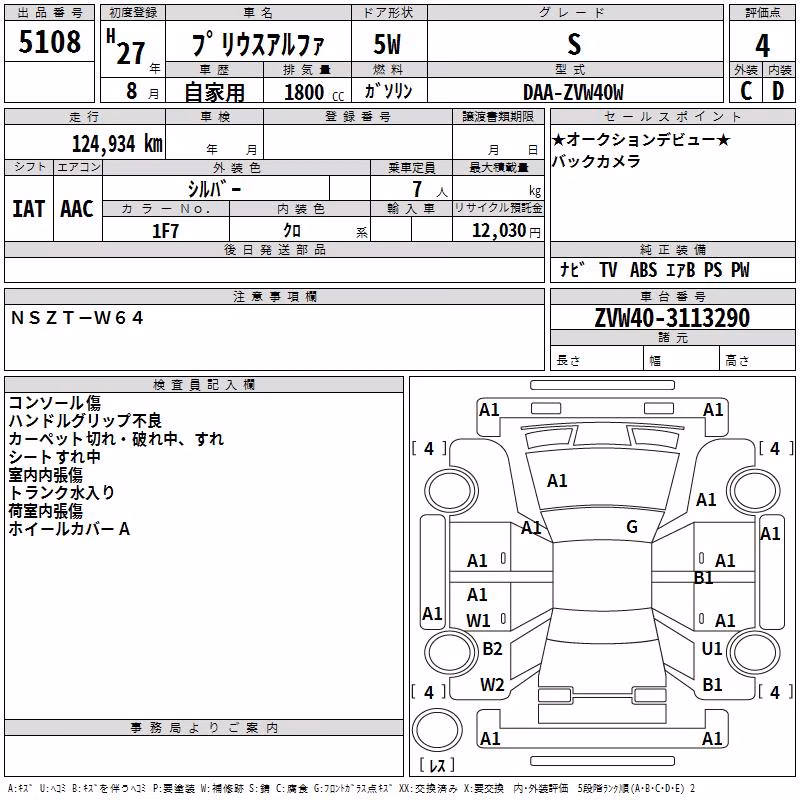 TOYOTA PRIUS ALPHA