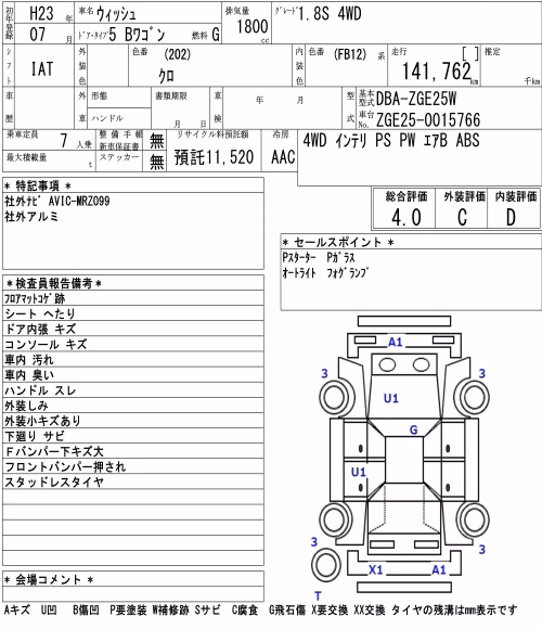 TOYOTA WISH