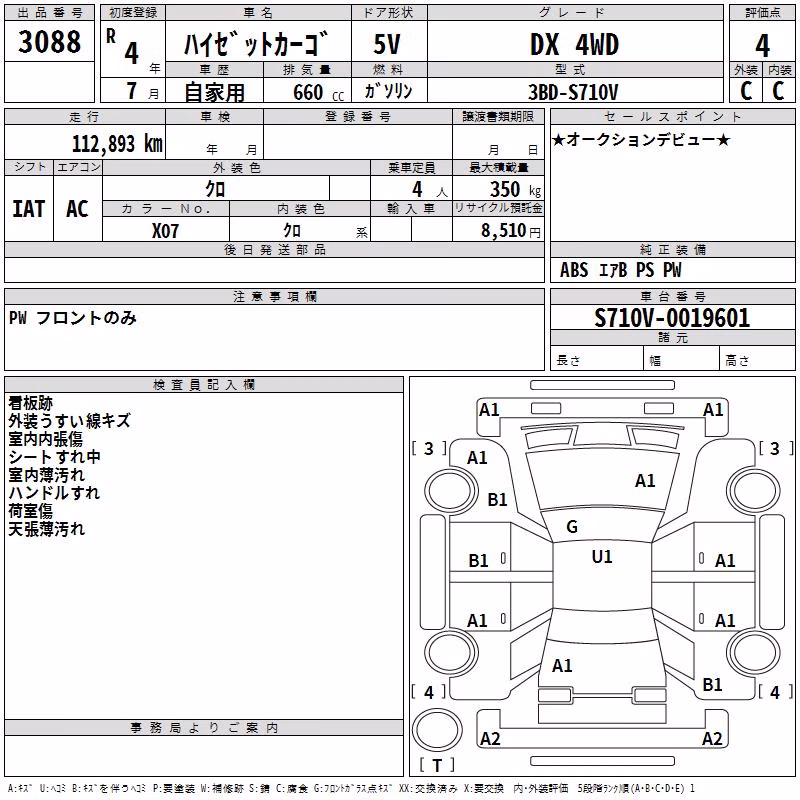 DAIHATSU ATRAI