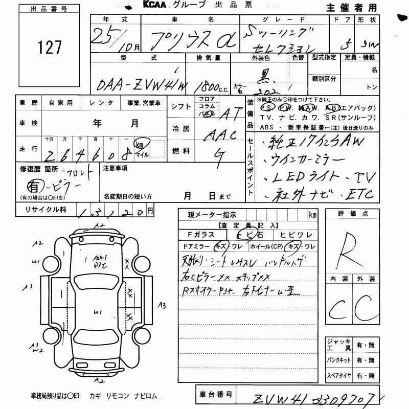TOYOTA PRIUS ALPHA