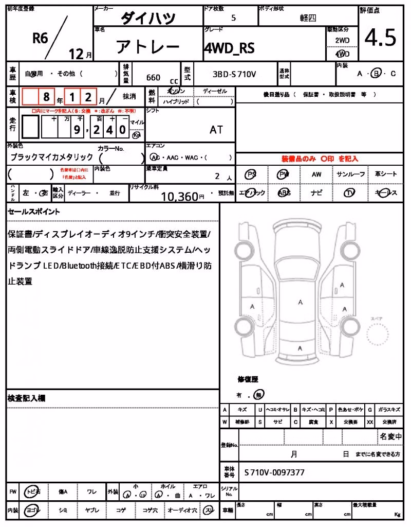 DAIHATSU ATRAI