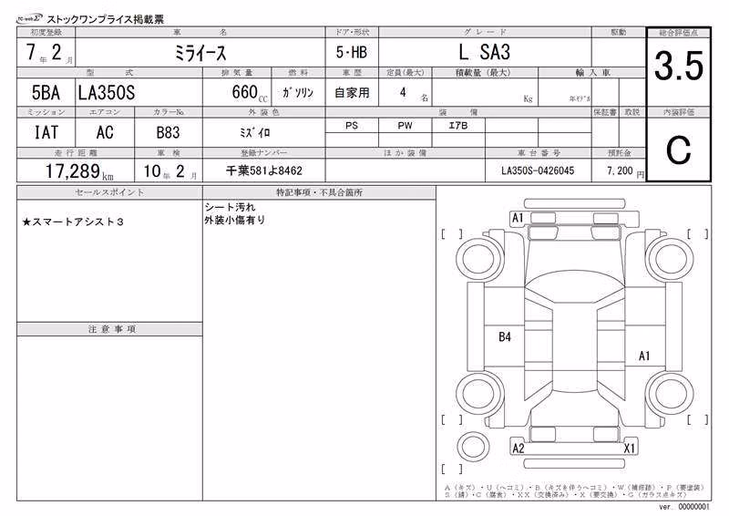 DAIHATSU MIRA E:S