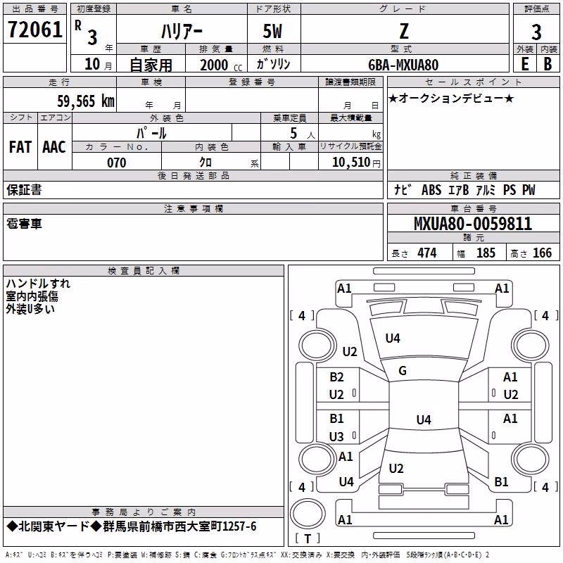 TOYOTA HARRIER