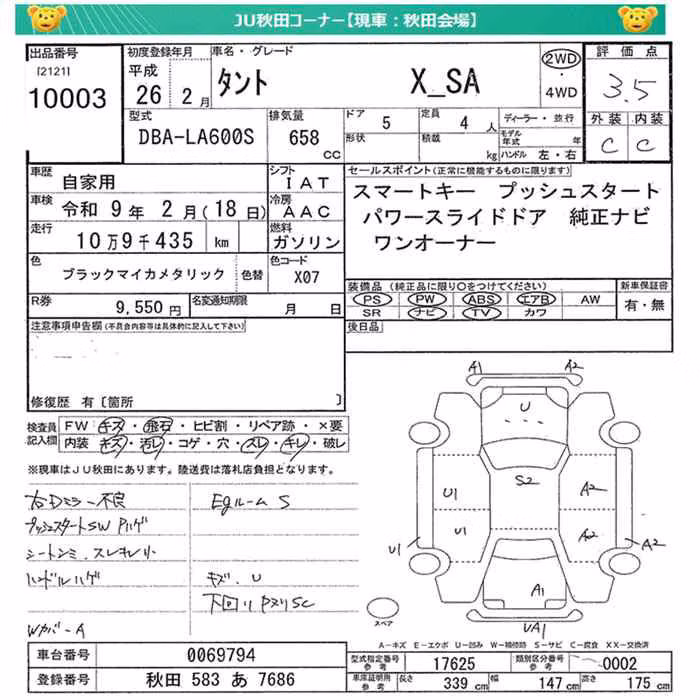 DAIHATSU TANTO