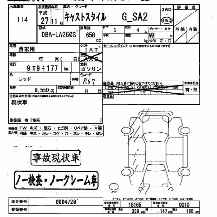 DAIHATSU CAST