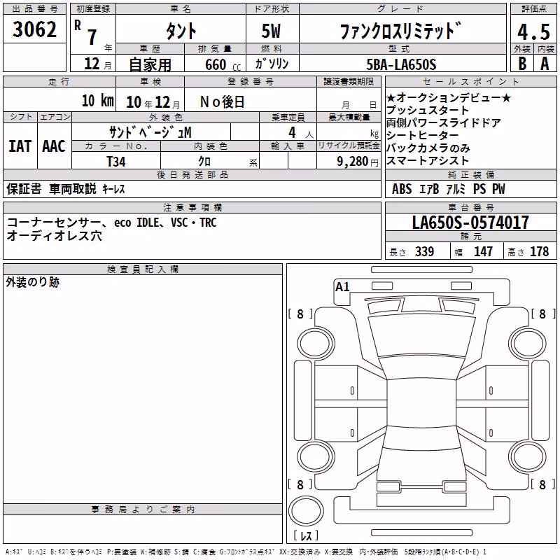 DAIHATSU TANTO