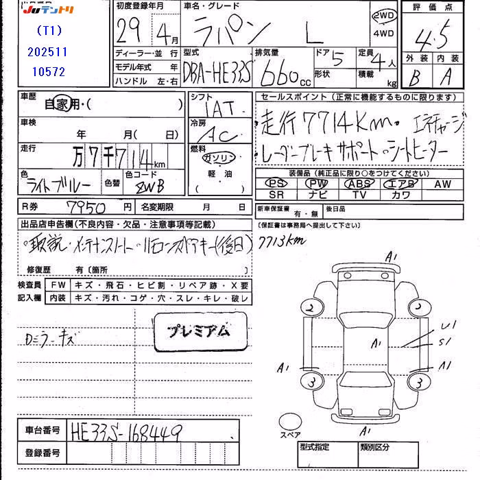 SUZUKI ALTO LAPIN