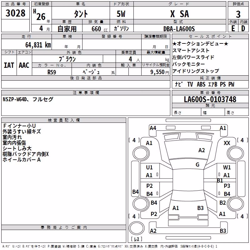 DAIHATSU TANTO