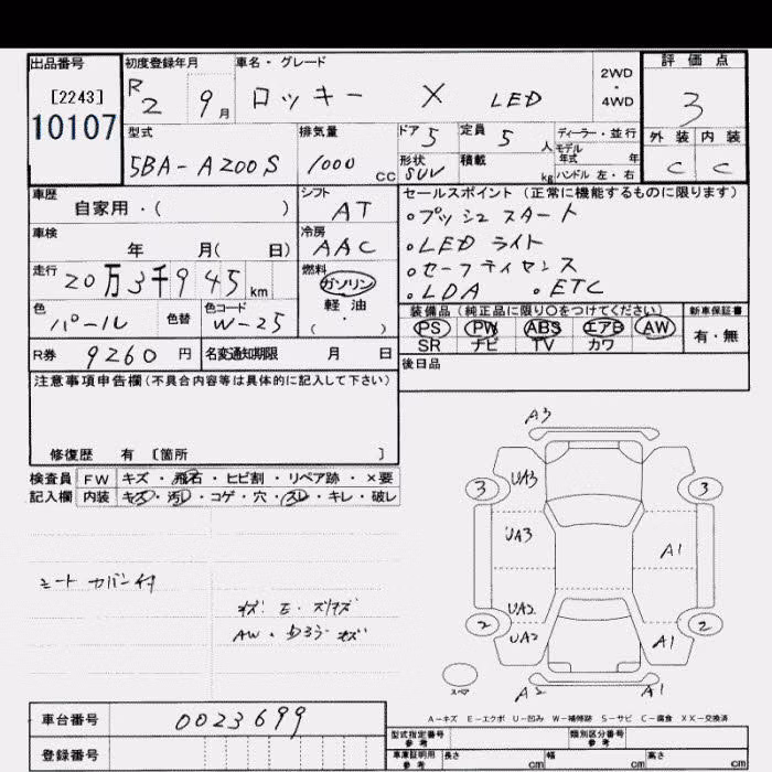 DAIHATSU ROCKY