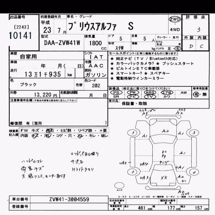 TOYOTA PRIUS ALPHA