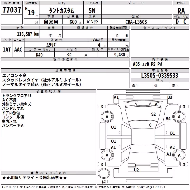 DAIHATSU TANTO