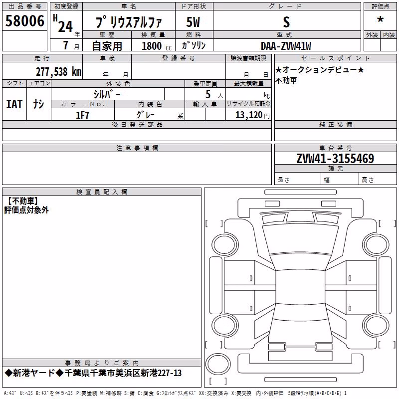 TOYOTA PRIUS ALPHA