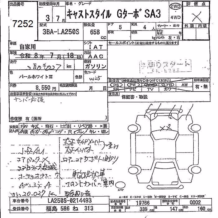 DAIHATSU CAST