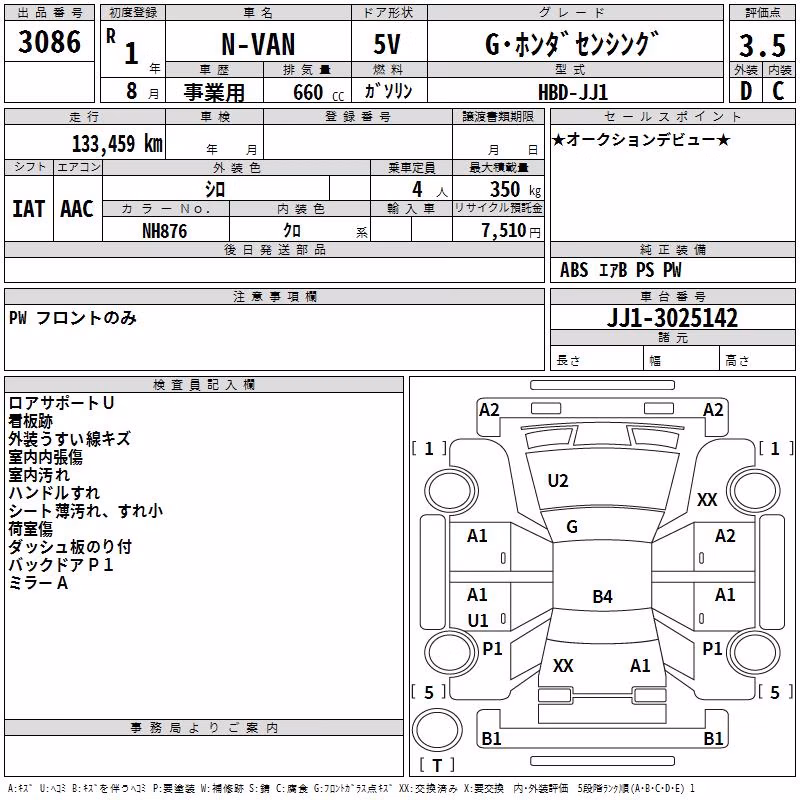 HONDA N-VAN