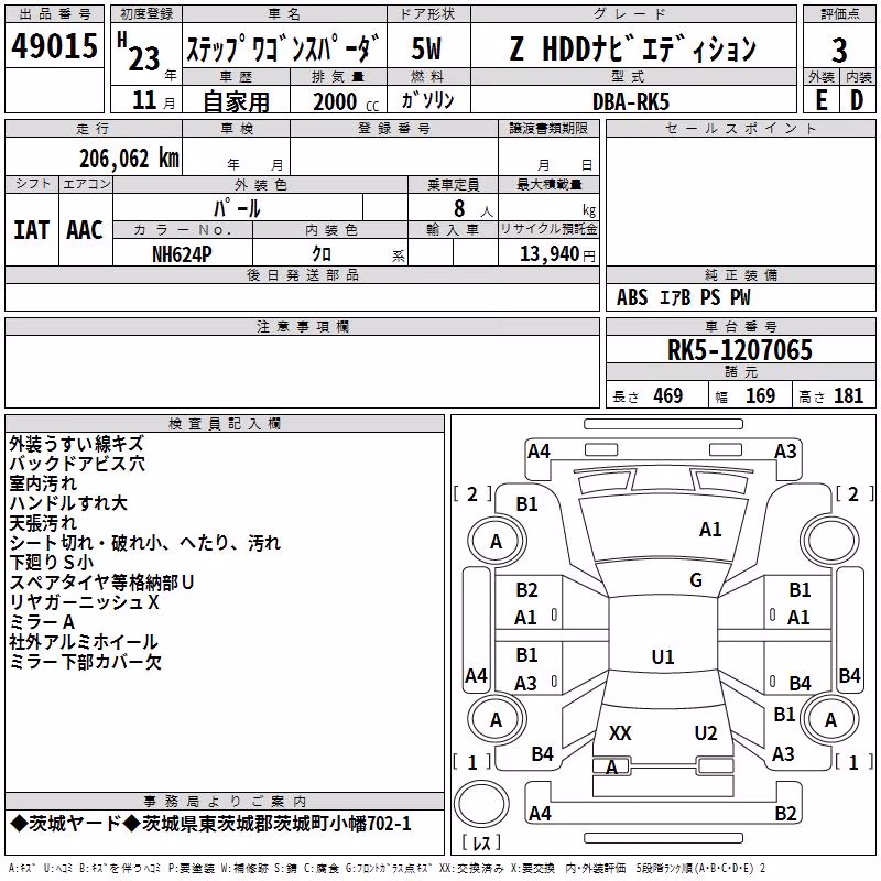 HONDA STEPWGN