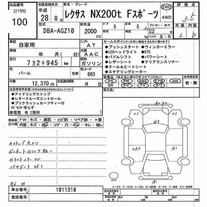 LEXUS NX200T