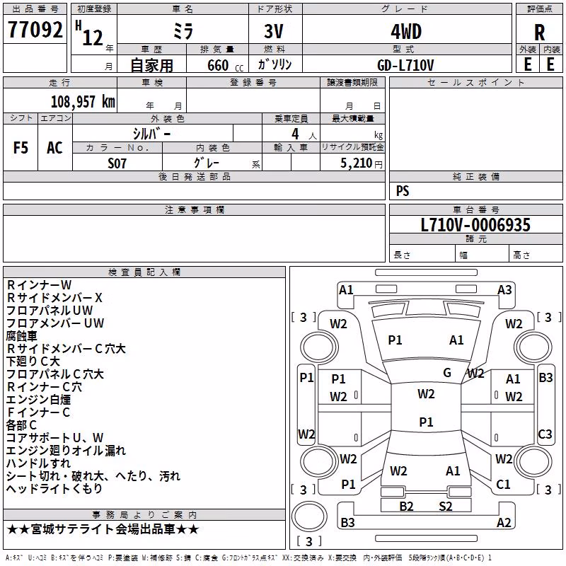 DAIHATSU MIRA