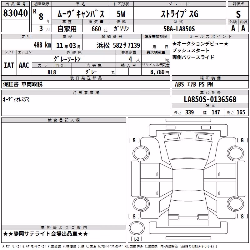 DAIHATSU MOVE CANBUS