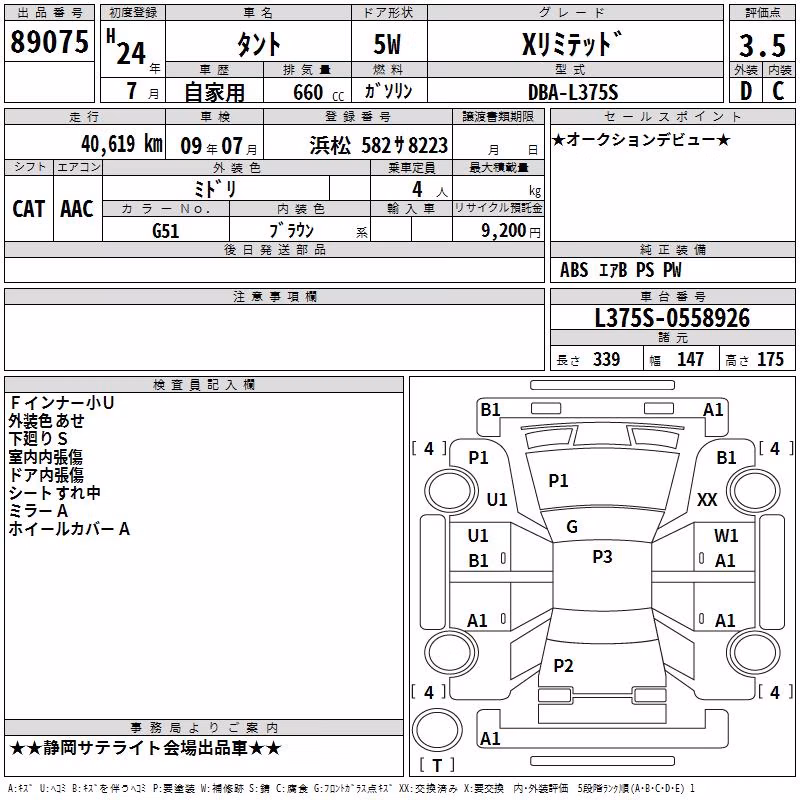 DAIHATSU TANTO