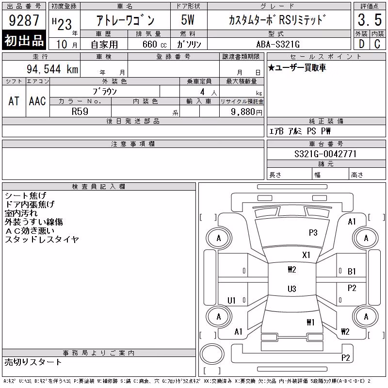DAIHATSU ATRAI