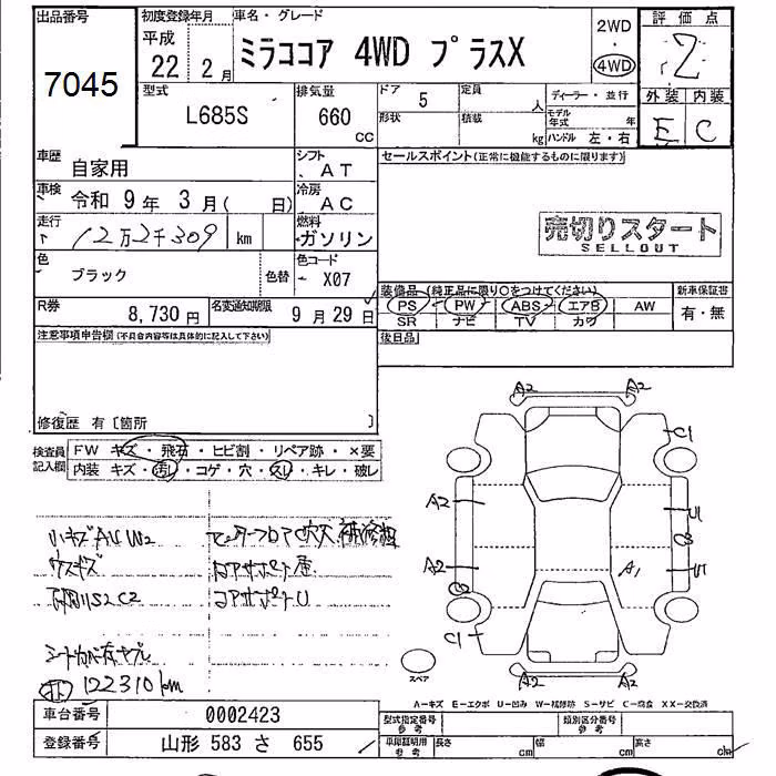 DAIHATSU MIRA COCOA