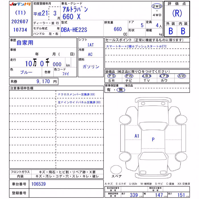 SUZUKI ALTO LAPIN