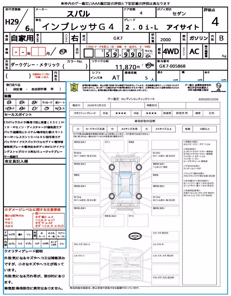 SUBARU IMPREZA