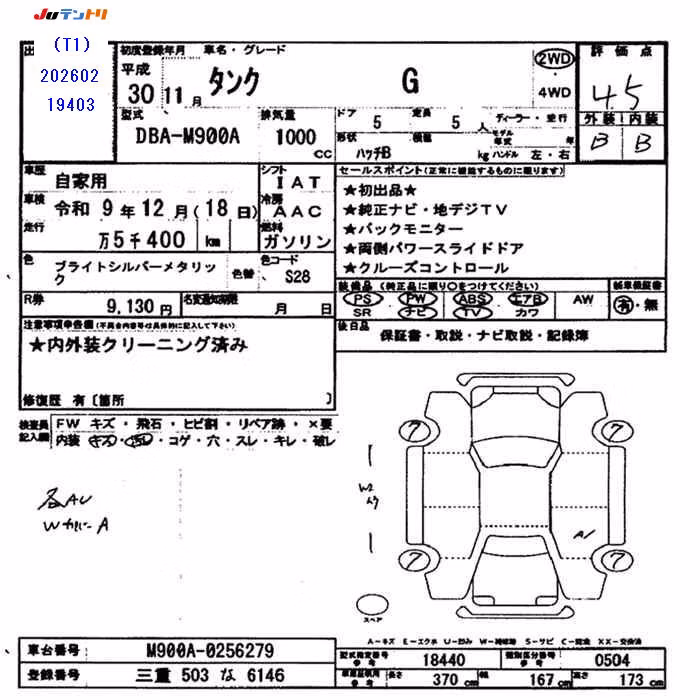 TOYOTA TANK