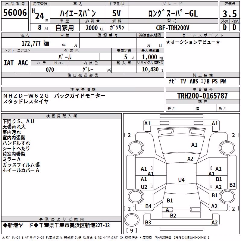 TOYOTA REGIUS ACE