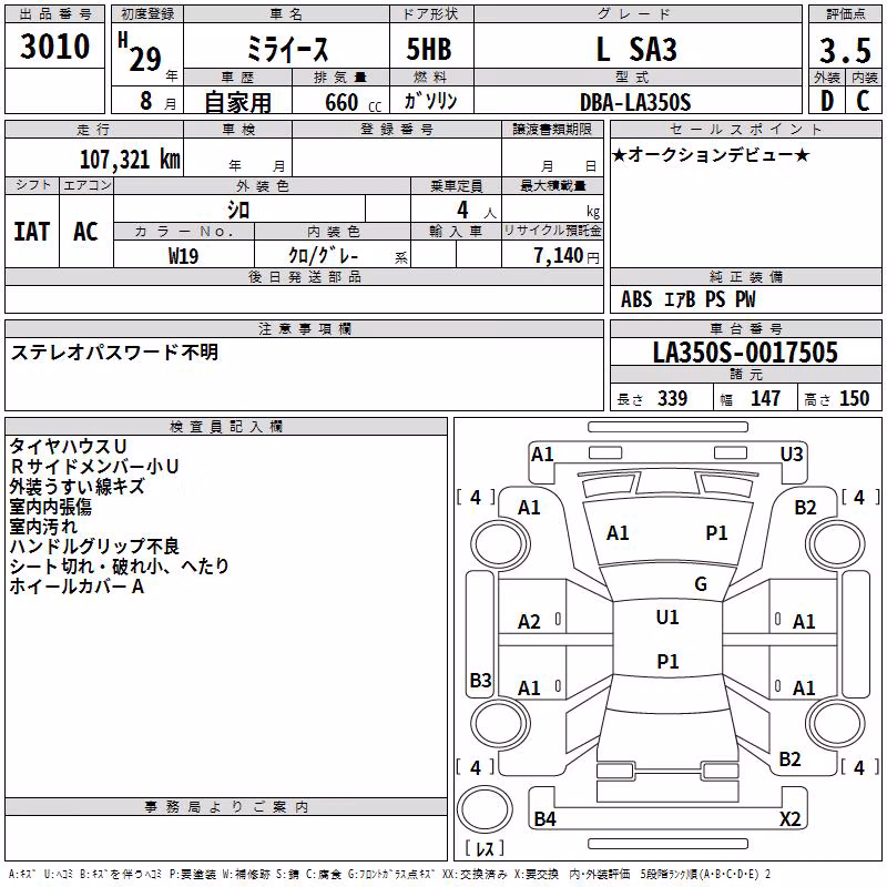 DAIHATSU MIRA E:S