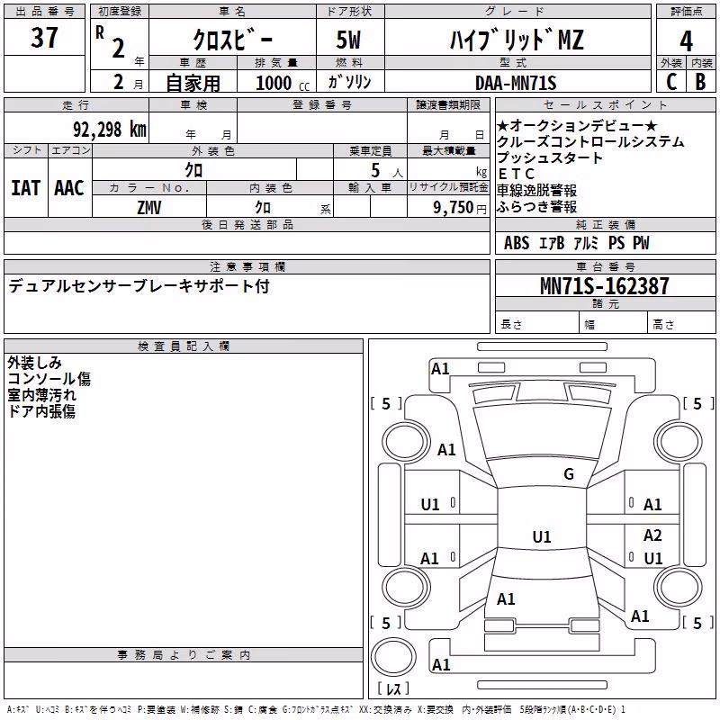SUZUKI XBEE
