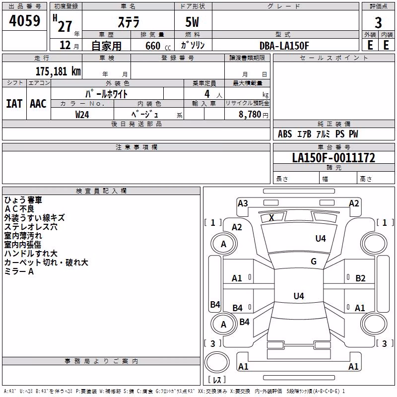 SUBARU STELLA