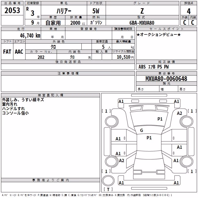 TOYOTA HARRIER