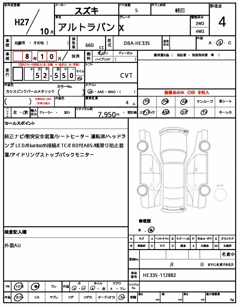 SUZUKI ALTO LAPIN