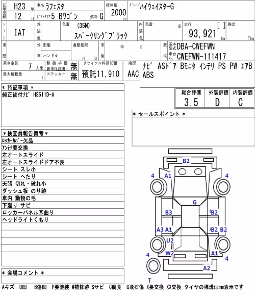 NISSAN LAFESTA