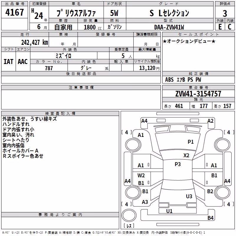 TOYOTA PRIUS ALPHA