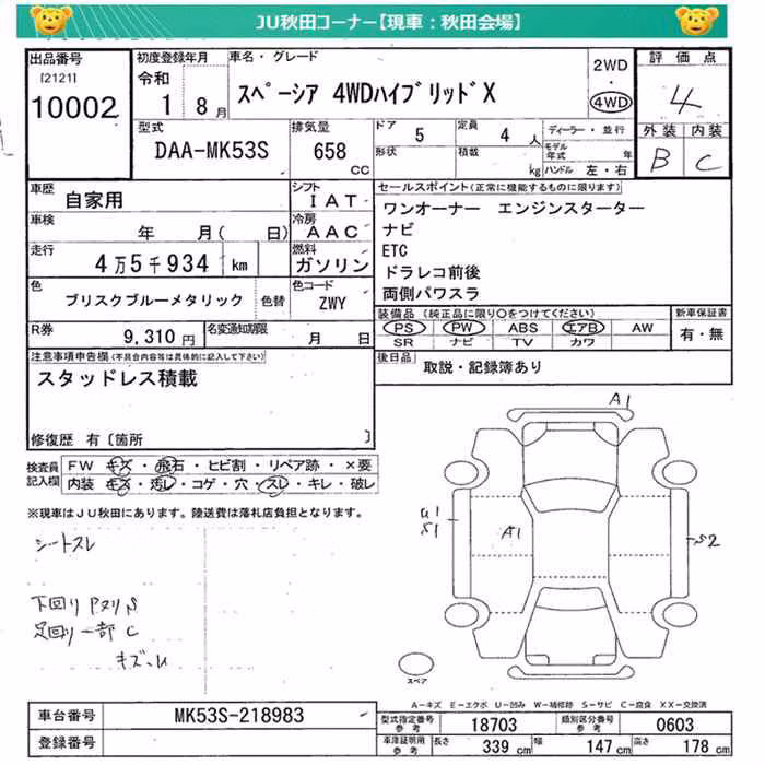 SUZUKI SPACIA