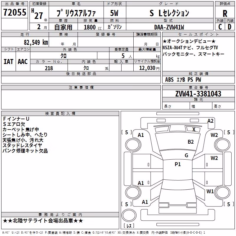 TOYOTA PRIUS ALPHA