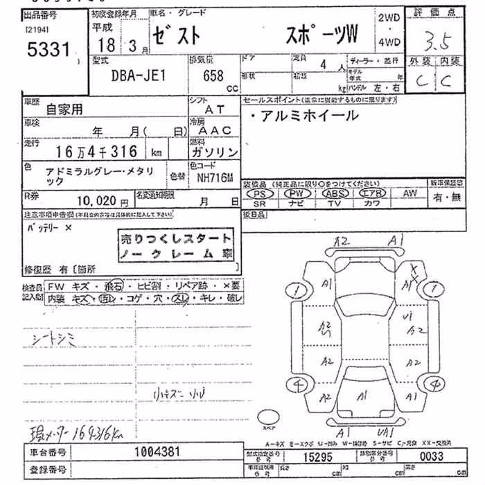 HONDA ZEST