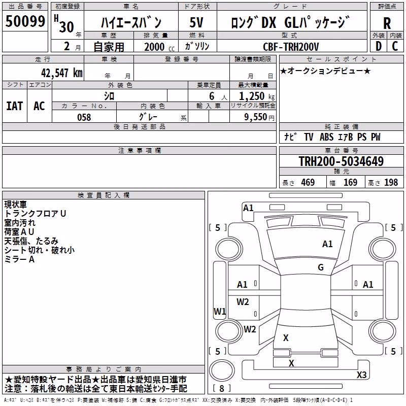 TOYOTA REGIUS ACE