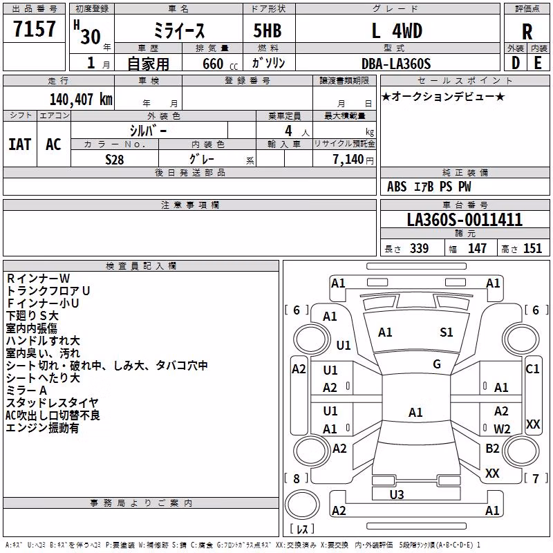 DAIHATSU MIRA E:S