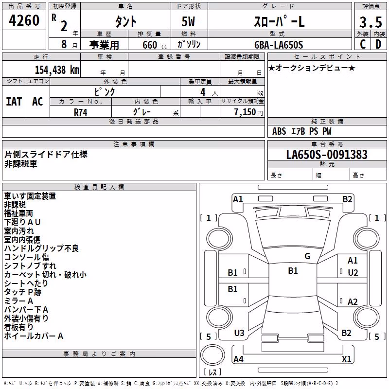 DAIHATSU TANTO