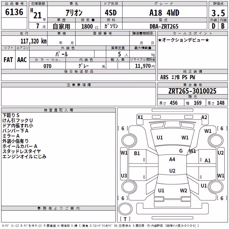 TOYOTA ALLION