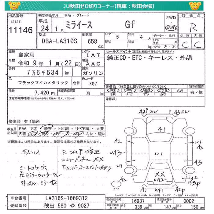 DAIHATSU MIRA E:S